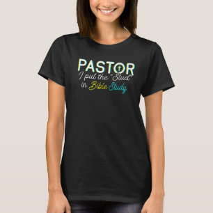 Ich habe den Stuhl in einen Pfarrer für Bibelstudi T-Shirt