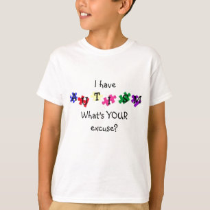 Ich habe den T - Shirt des Autismus-Kindes