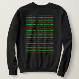 Ich habe Depression _ SP_CTFOD_Neon Green Sweatshirt