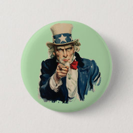 Ich habe dich Gewollt | American Patriotic Classic Button