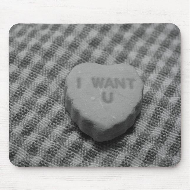 Ich habe dich Gewollt Mousepad (Vorne)