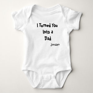 Ich habe dich in einen Dad verwandelt Baby-Body Baby Strampler