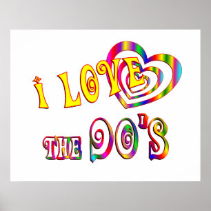 Ich habe die 90er Liebe Poster