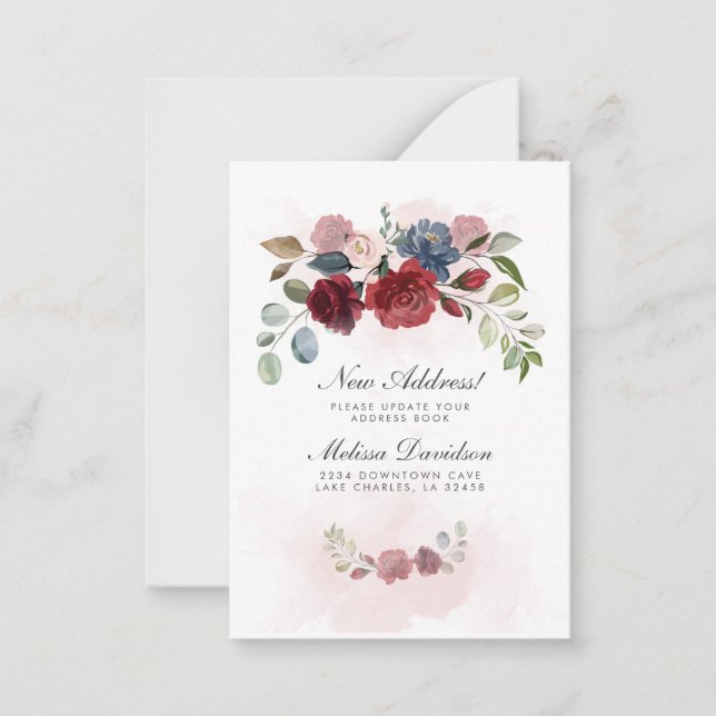 Ich habe die Ankündigung über die Bewegung der Bur (Vorderseite)