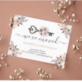 Ich habe die Ankündigung von Blumenschlüssel-Adres