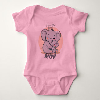 Ich habe die beste MAMA – Rosa Baby-Strampler Baby Strampler