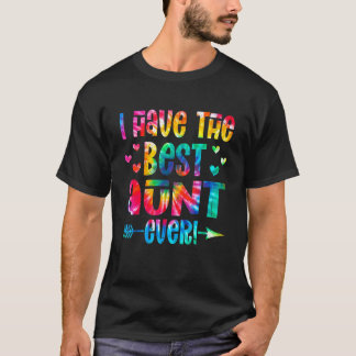 Ich habe die beste Tante aller Gefärbte Krawatten T-Shirt