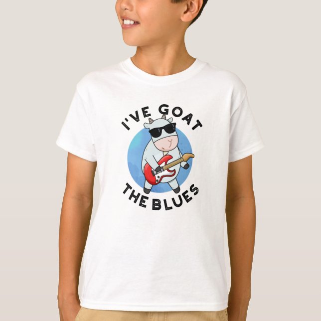 Ich habe die Blues Funny Animal Pun. T-Shirt (Vorderseite)