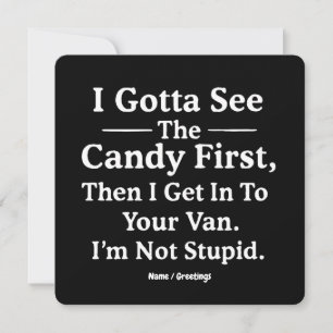 Ich habe die Candy zuerst sehen, dann komme ich in Einladung