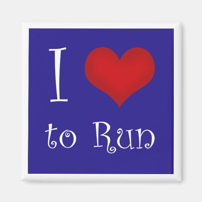 Ich habe die Liebe, Magnet auszuführen (Vorne)