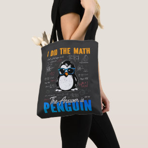 Ich habe die Mathematik Die Antwort ist Pinguin Fu
