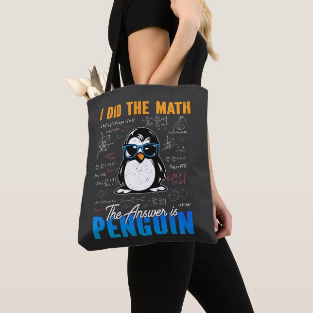Ich habe die Mathematik Die Antwort ist Pinguin Fu (Von Nahem)