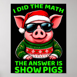 Ich habe die Mathematik gemacht, die Antwort ist W Poster