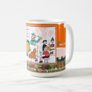 Ich habe die Nase voll von Kohlenhydraten Wortsp Kaffeetasse