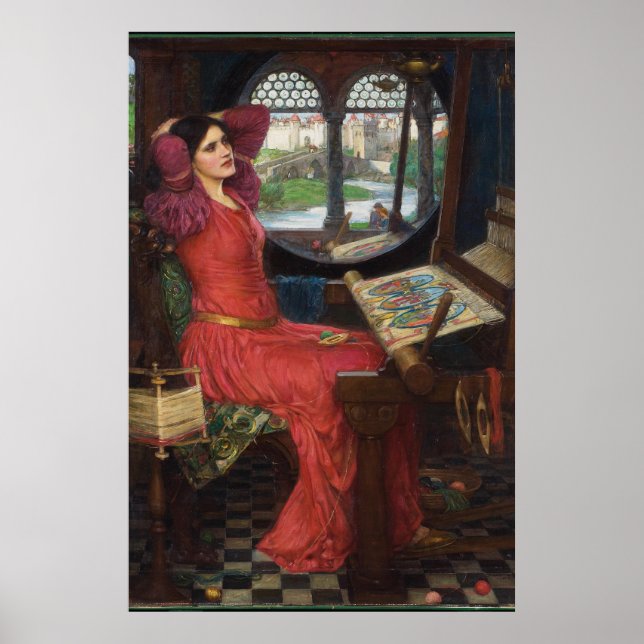 Ich habe die Nase voll von Schatten, sagte die Lad Poster (Vorne)