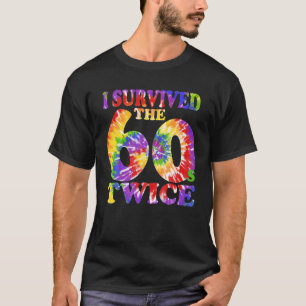 Ich habe die Sechziger 60er zweimal Tie Dye 70er ü T-Shirt