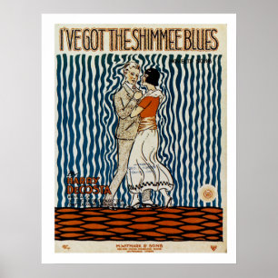 Ich habe die Shimmie Blues Poster