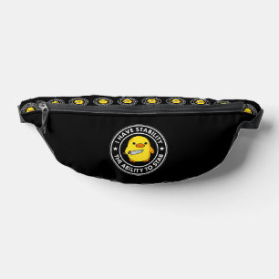 Ich habe die Stabilität, die ich mir leisten kann, Bauchtasche