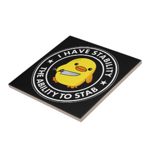 Ich habe die Stabilität, die ich mir leisten kann, Fliese