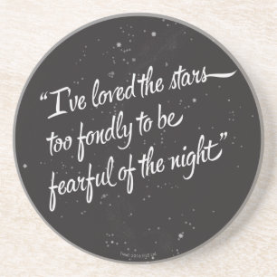 Ich habe die Sterne geliebt Getränkeuntersetzer