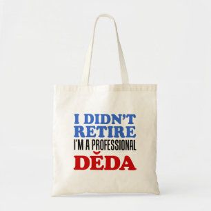 Ich habe die Tasche von Deda, Großvater, nicht erl