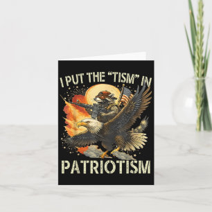 Ich habe die "Taufe" in den Patriotismus Retro Adl Karte
