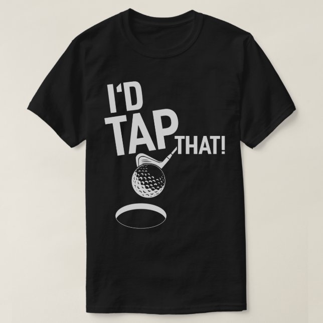 Ich habe diesen Golf Gestochen T-Shirt (Design vorne)
