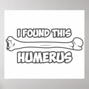 Ich habe diesen Humerus gefunden Poster