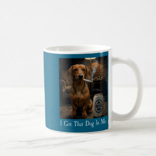 Ich habe diesen Hund in mir Funny Dachshund raucht Kaffeetasse