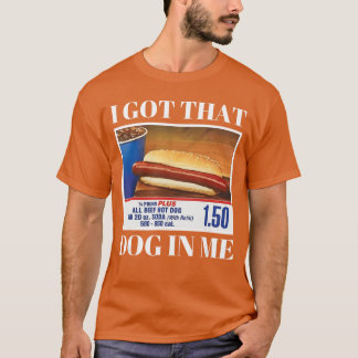 Ich habe diesen Hund in mir Lustiger Hot Dog für M T-Shirt