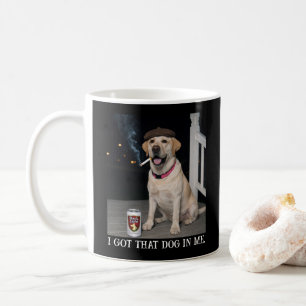 Ich habe diesen Hund in mir, lustiger Labrador Ret Kaffeetasse