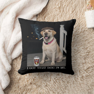 Ich habe diesen Hund in mir, lustiger Labrador Ret Kissen