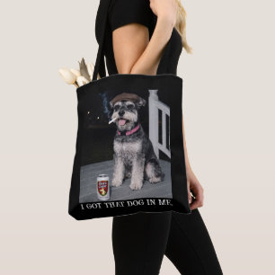 Ich habe diesen Hund in mir, lustiger Miniature Sc