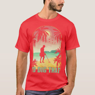 Ich habe diesen Metalldetektor mit der Funny Metal T-Shirt