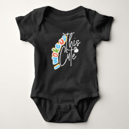 Ich habe dieses Niedliche Baby-Geschenk für Babydu Baby Strampler