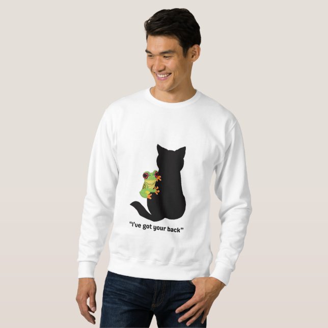 Ich habe dir den Rücken got Sweatshirt (Vorne ganz)