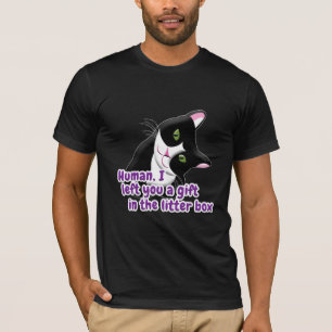 Ich habe dir eine Geschenkkatze verlassen T-Shirt