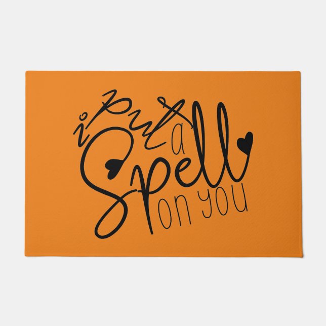 Ich habe dir einen Zauber auf die Türmatte gelegt (Vorderseite)