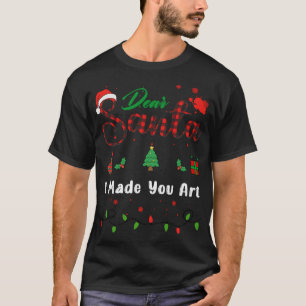 Ich habe dir kunstvolles Weihnachts-Matching gemac T-Shirt