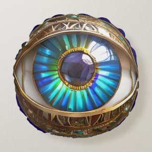 Ich habe dir mein drittes Auge Got Rundes Kissen