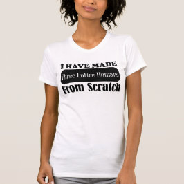 Ich habe drei gesamte Menschen den Tag Shirt