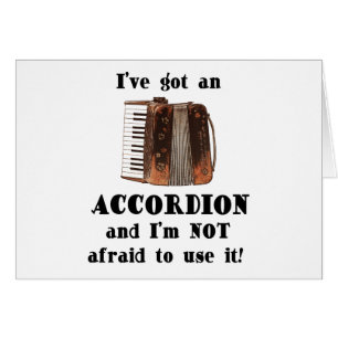Ich habe ein Akkordeon