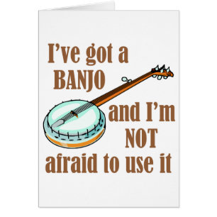 Ich habe ein Banjo