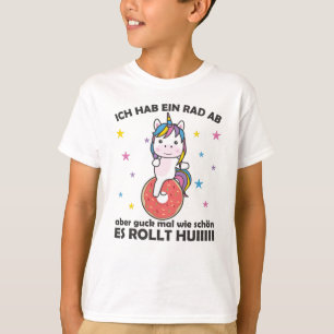 Ich habe ein Bike Off - Sweet Einicorn Donut Einra T-Shirt