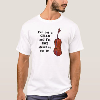 Ich habe ein Cello T-Shirt