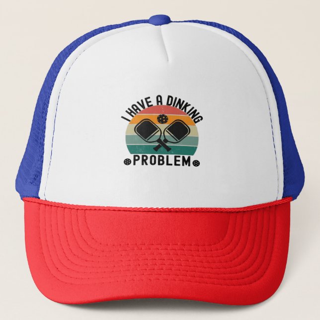 Ich habe ein Dinierproblem Truckerkappe (Vorderseite)