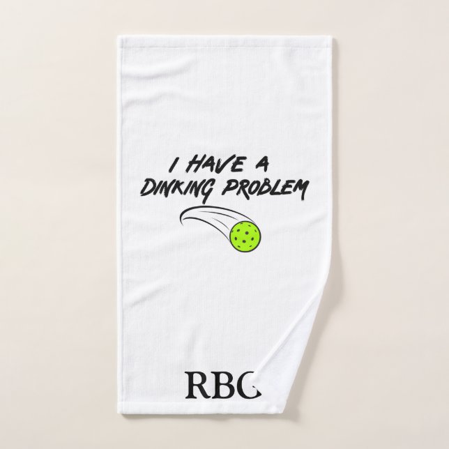 Ich habe ein Dinking Problem - Funny Pickleball-Ge Handtuch (Handtuch)