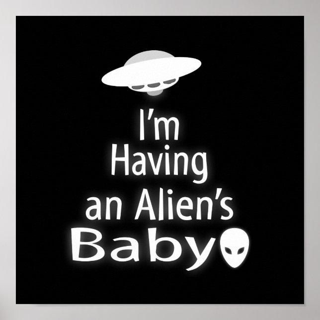 Ich habe ein fremdes Baby Poster (Vorne)