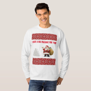 ICH HABE EIN GROSSES... Ugly Sweater Long Sleeve a T-Shirt
