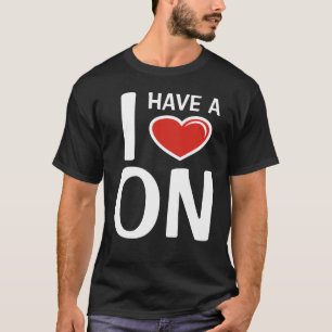 Ich habe ein Herz an T-Shirt